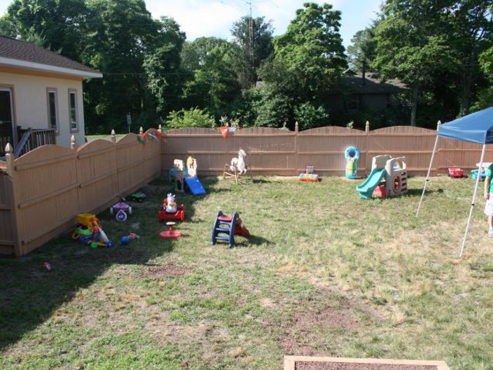 Our Outside Play Area